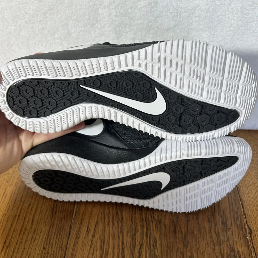 Nike Womens Size 9 Black Zoom HyperAce 2 Athletic Volleyball Shoes